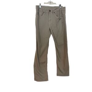 Buffalo David Bitton Men's Tan Slim Straight Stretch Jeans Size W32 L30